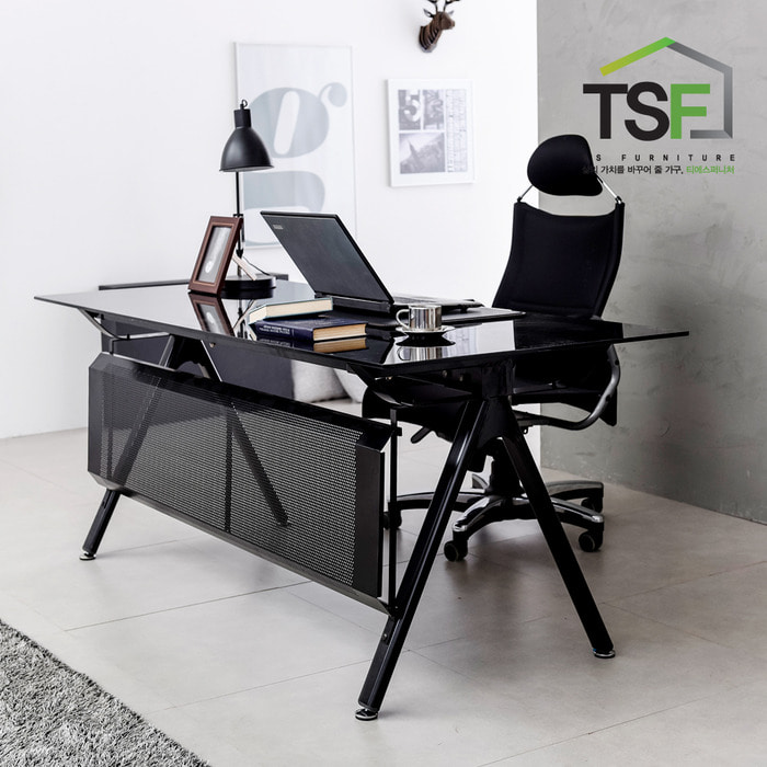 TS-11 법쩐 책상 이선균 책상  강화유리 책상 사무용가구(책상형)